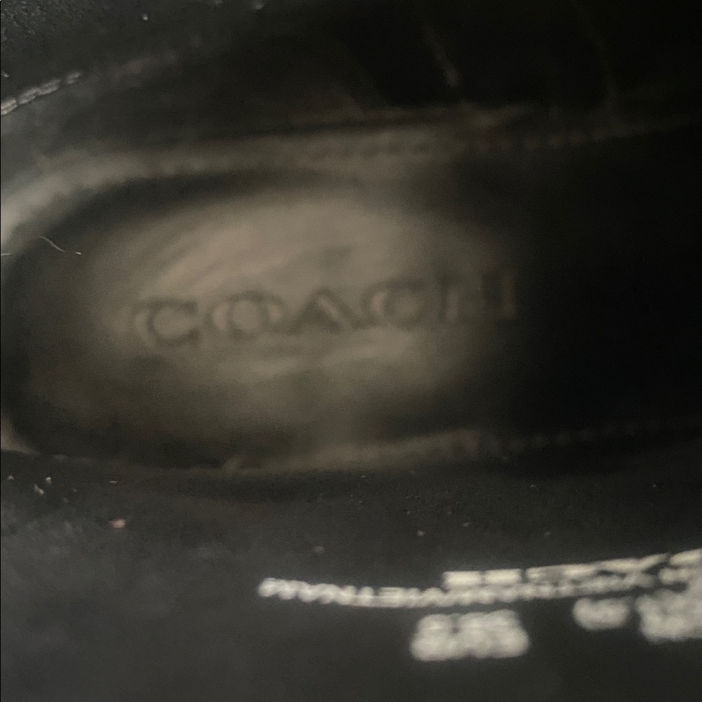 Coach Elegant Black signature booties - Picture 2 of 6